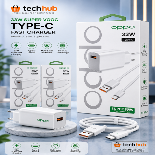 OPPO 33W SUPER VOOC CHARHER- TYPE C
